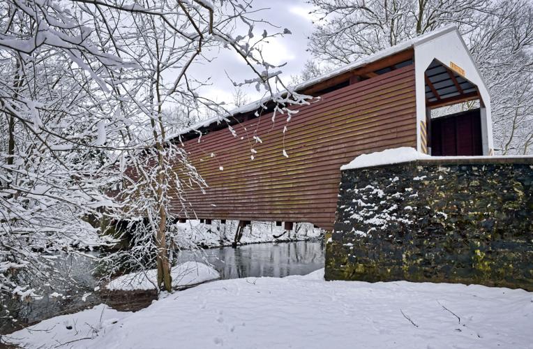 Shenck's Mill Covered Bridge over Chiques Creek, near Salunga