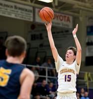 Lancaster Catholic's Ross Conway tallies career-high, hits go-ahead shot in 59-56 PIAA first round win