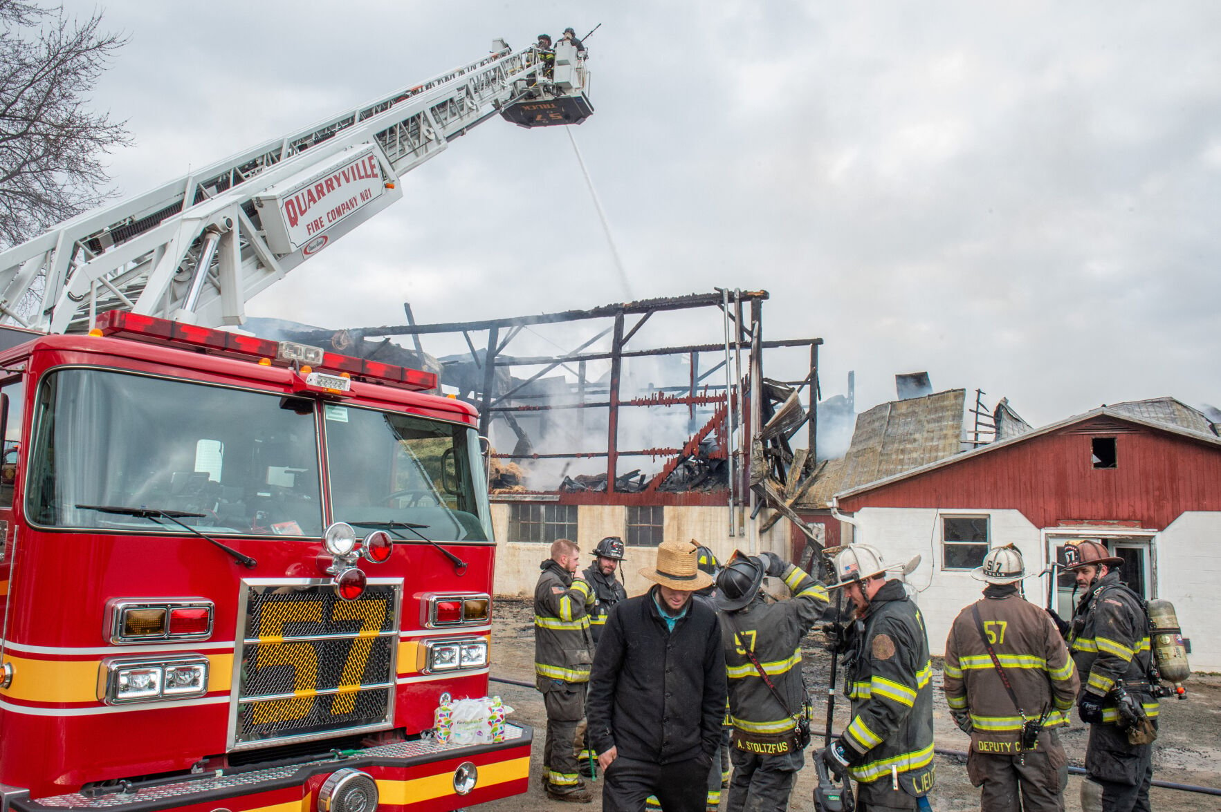 Colerain Township barn fire