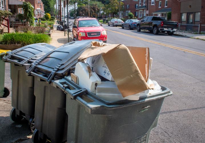 city trash
