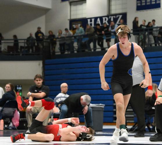 2025 L-L League boys wrestling championships day 1