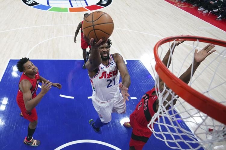 Raptors 76ers Basketball